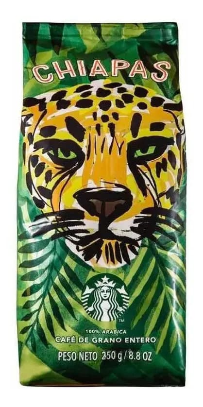 Cafe En Grano Chiapas Starbucks 250g 100% Arabico