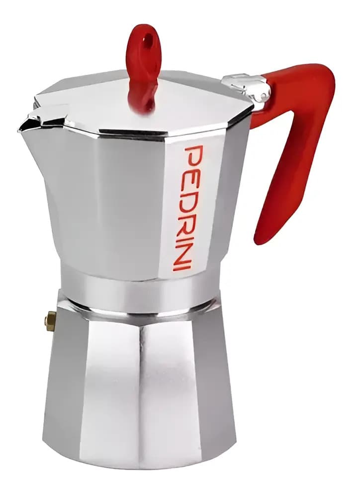 Pedrini Moka de aluminio 3 pocillos