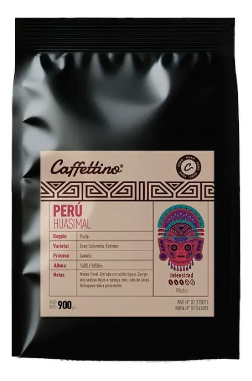 Café De Especialidad Caffettino Perú En Granos 900grs