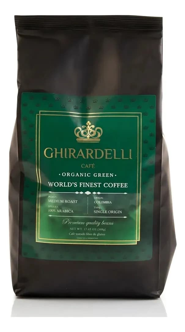 Café Especialidad En Grano 1kg Colombia Orgánico Sin Azúcar