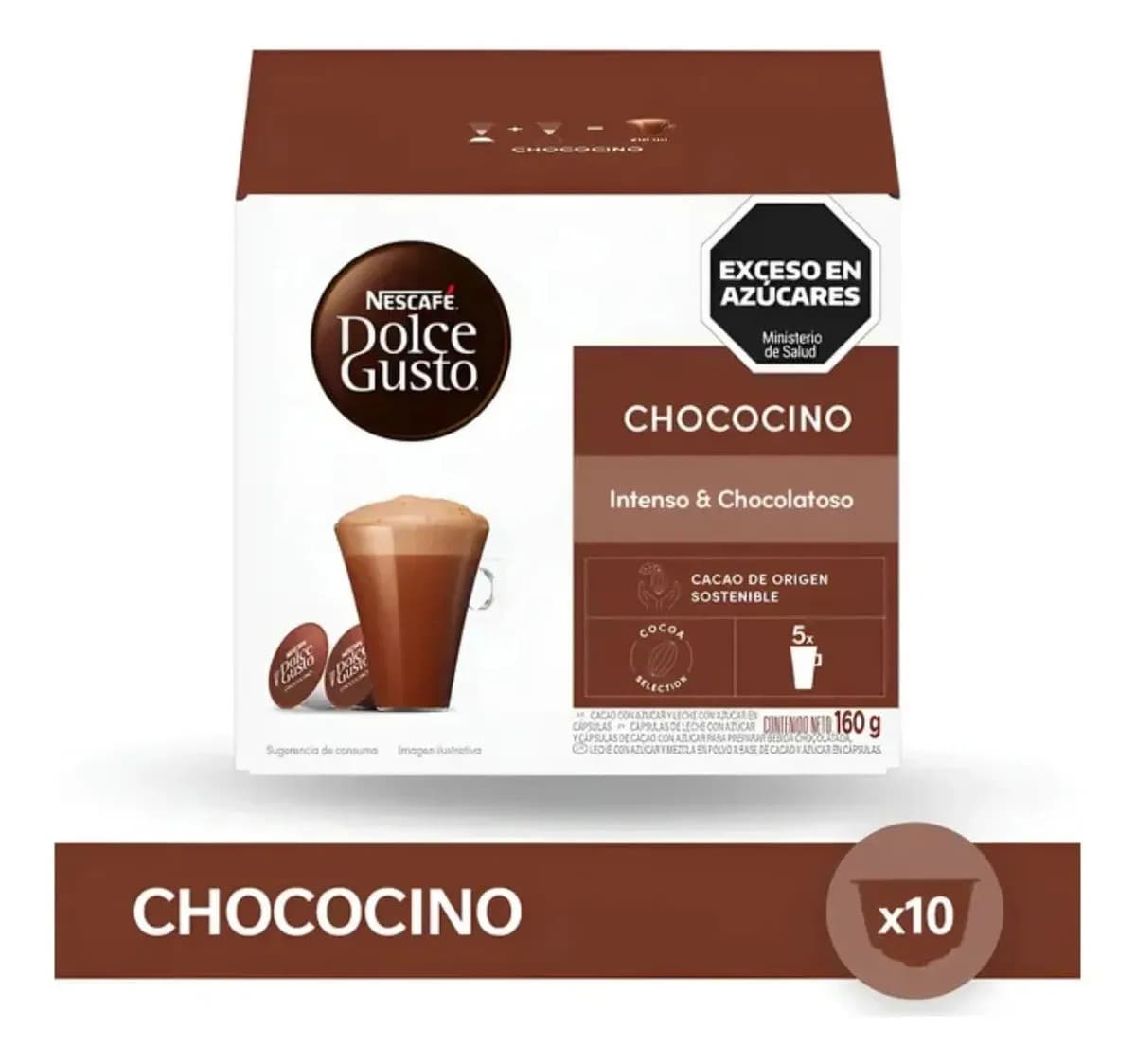 Nescafé Capsulas X10 Unidades Dolce Gusto Chococino
